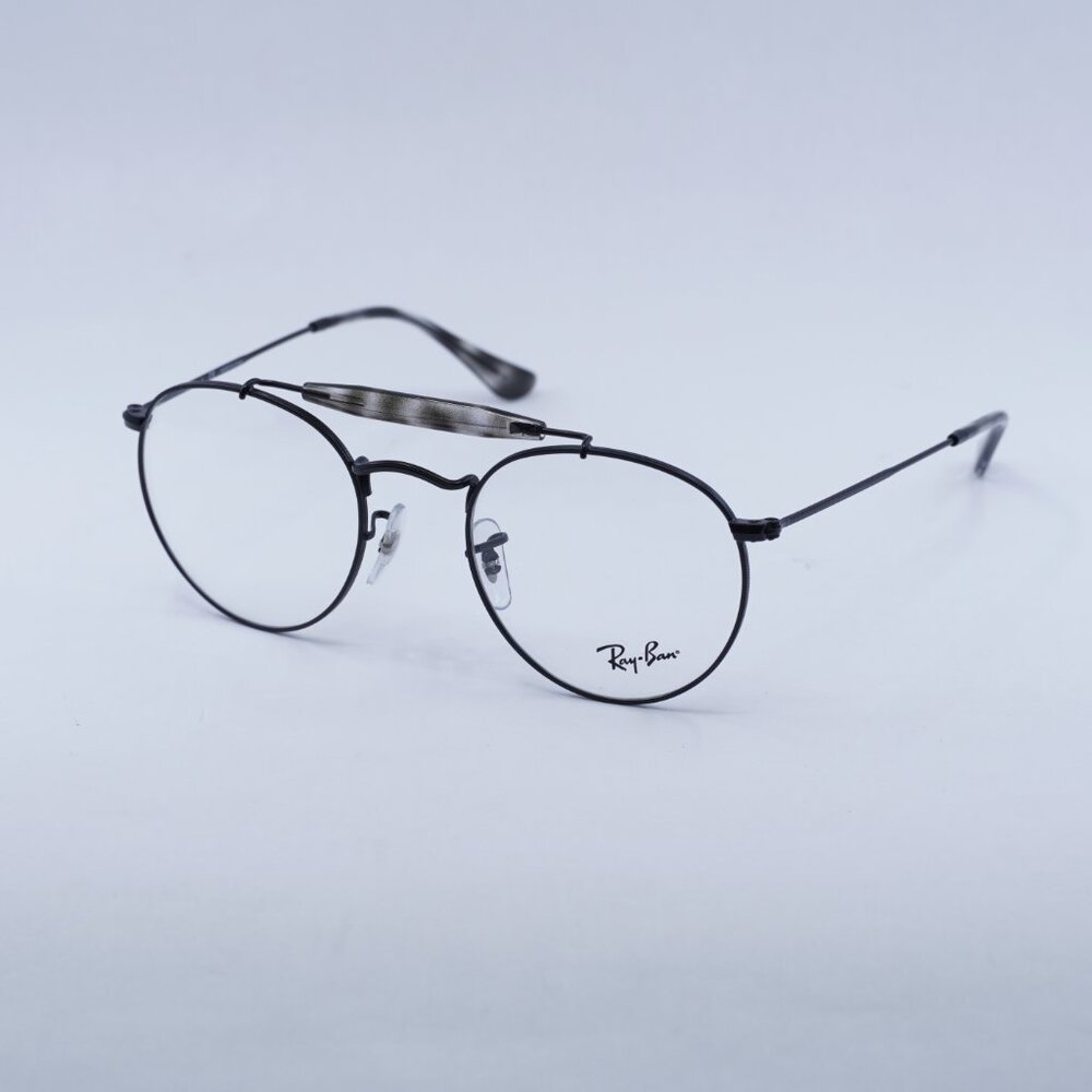 Ray Ban RX3747V 2760 Eyeglasses Black 50mm Round Frame- Lowest price!